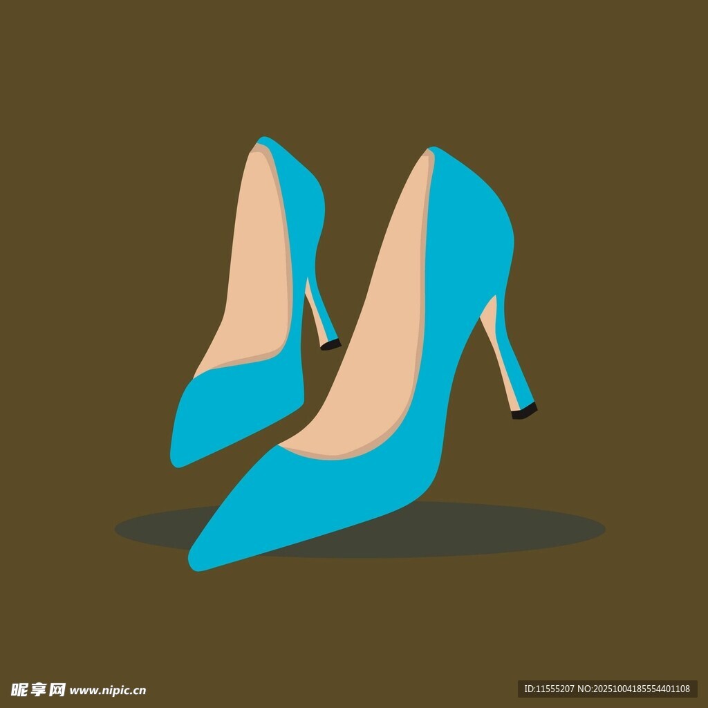 简约蓝色手提包设计图