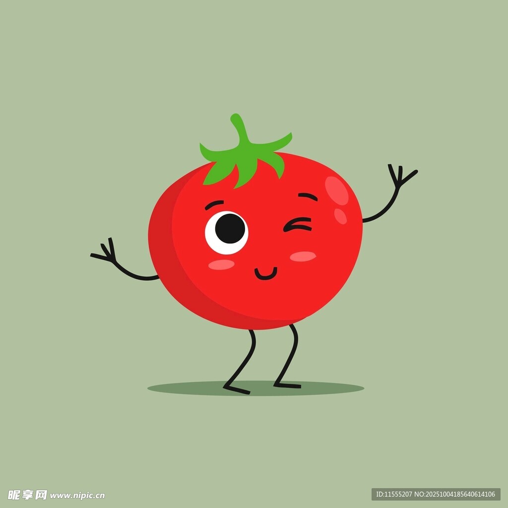可爱番茄卡通形象