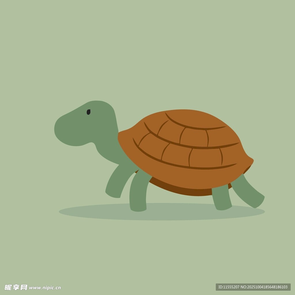 可爱卡通小乌龟