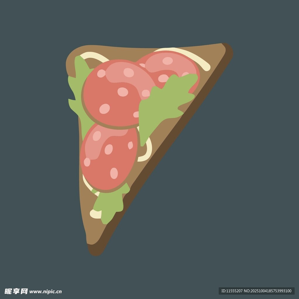 美味三角披萨片