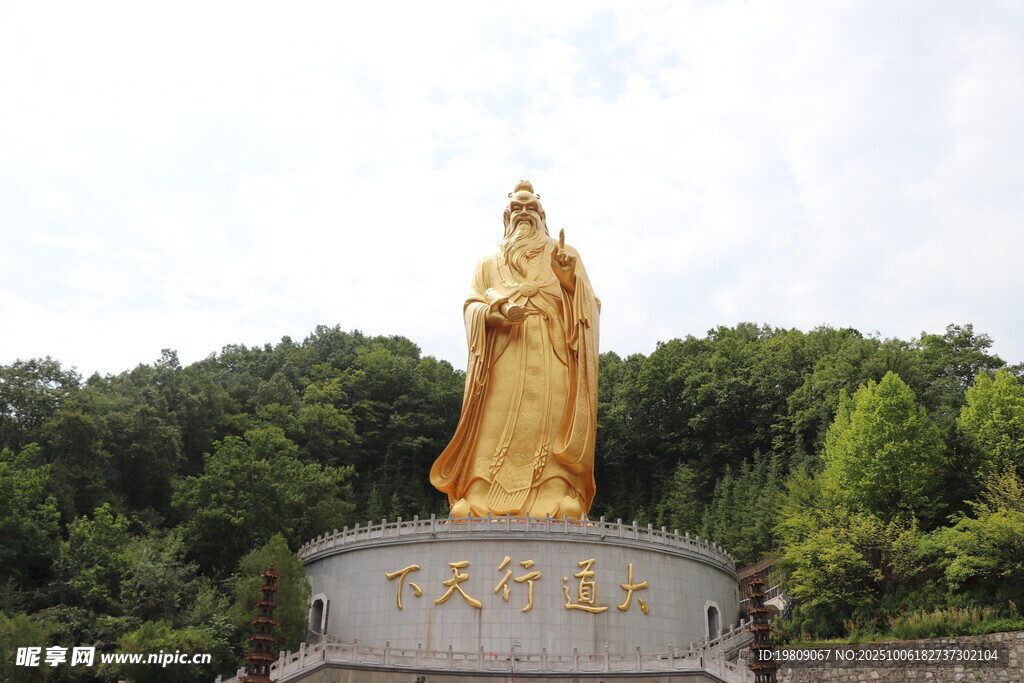 老君山 雕塑 摄影