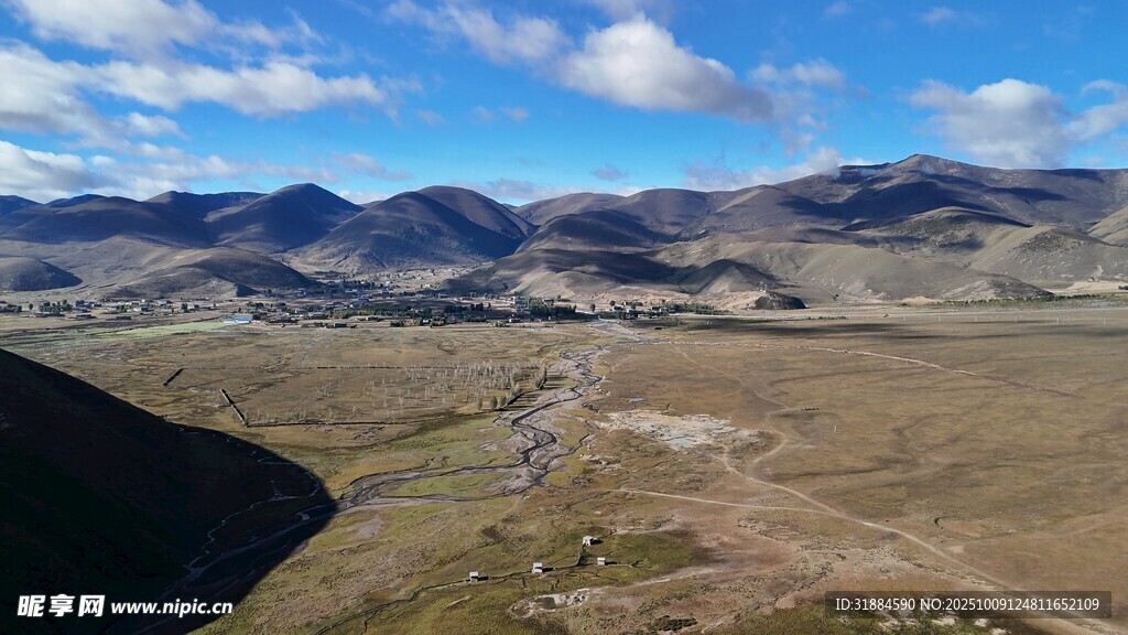 壮丽山川俯瞰美景