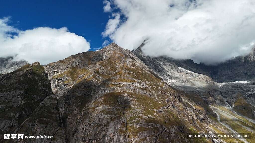 壮丽高山美景