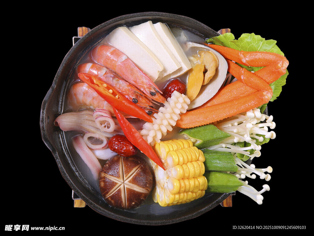 丰盛火锅食材大集合