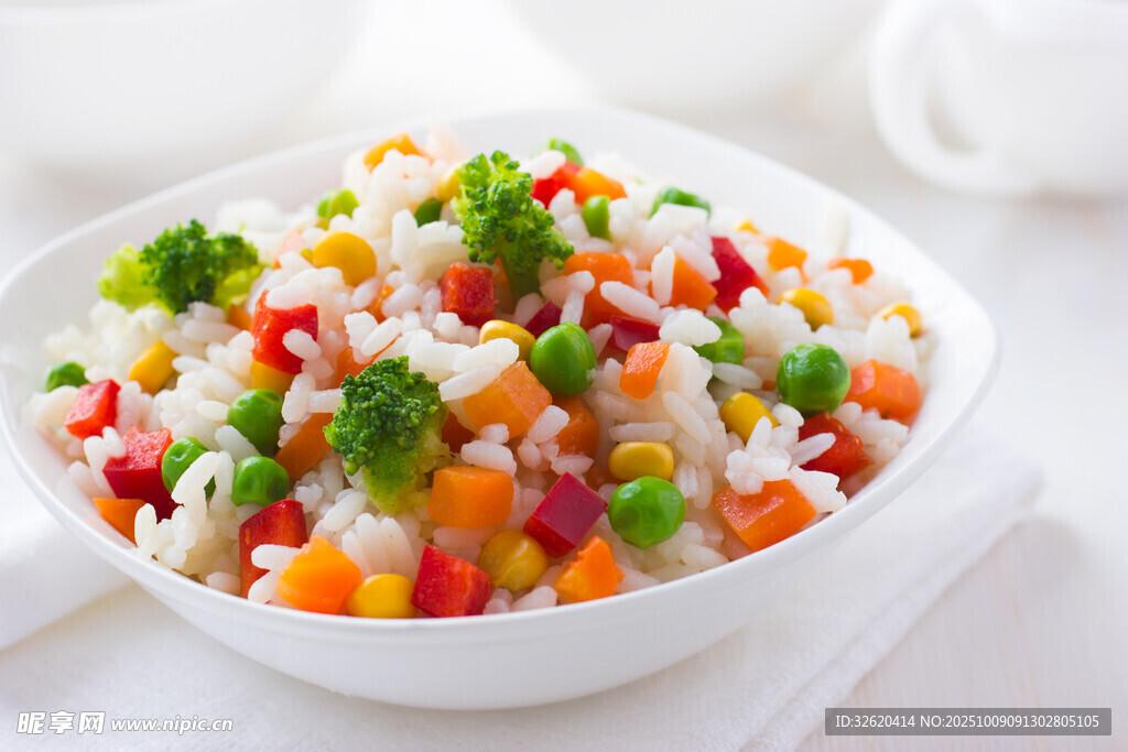 多彩蔬菜炒饭