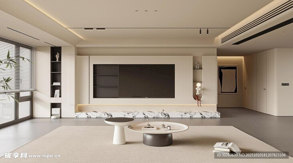 电视背景墙 客厅效果图 电视墙