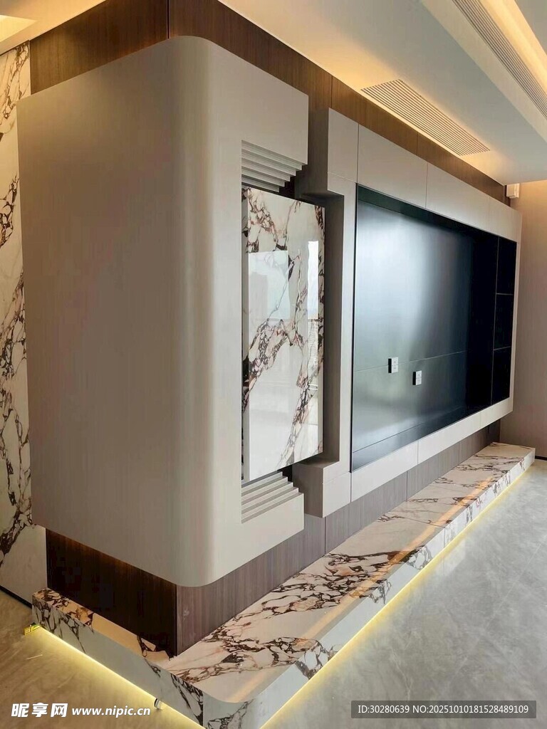 电视背景墙 客厅效果图 电视墙