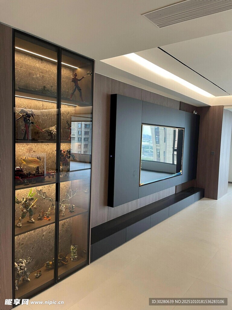 电视背景墙 客厅效果图 电视墙