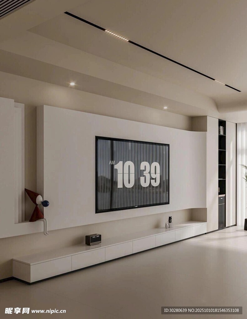 电视背景墙 客厅效果图 电视墙