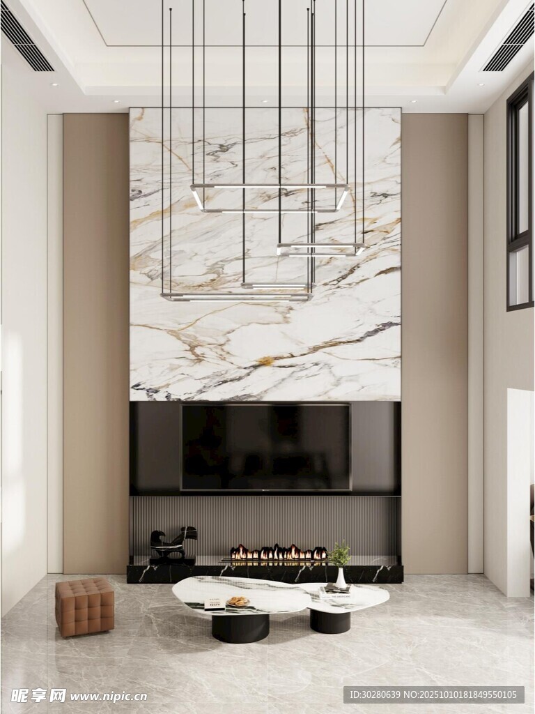 电视背景墙 客厅效果图 电视墙