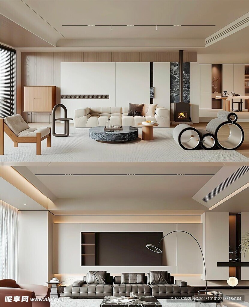 电视背景墙 客厅效果图 电视墙