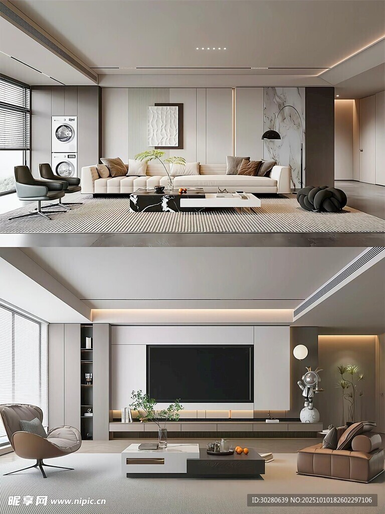 电视背景墙 客厅效果图 电视墙