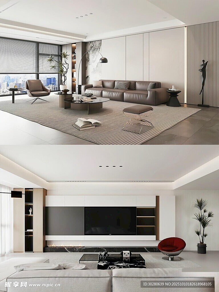 电视背景墙 客厅效果图 电视墙