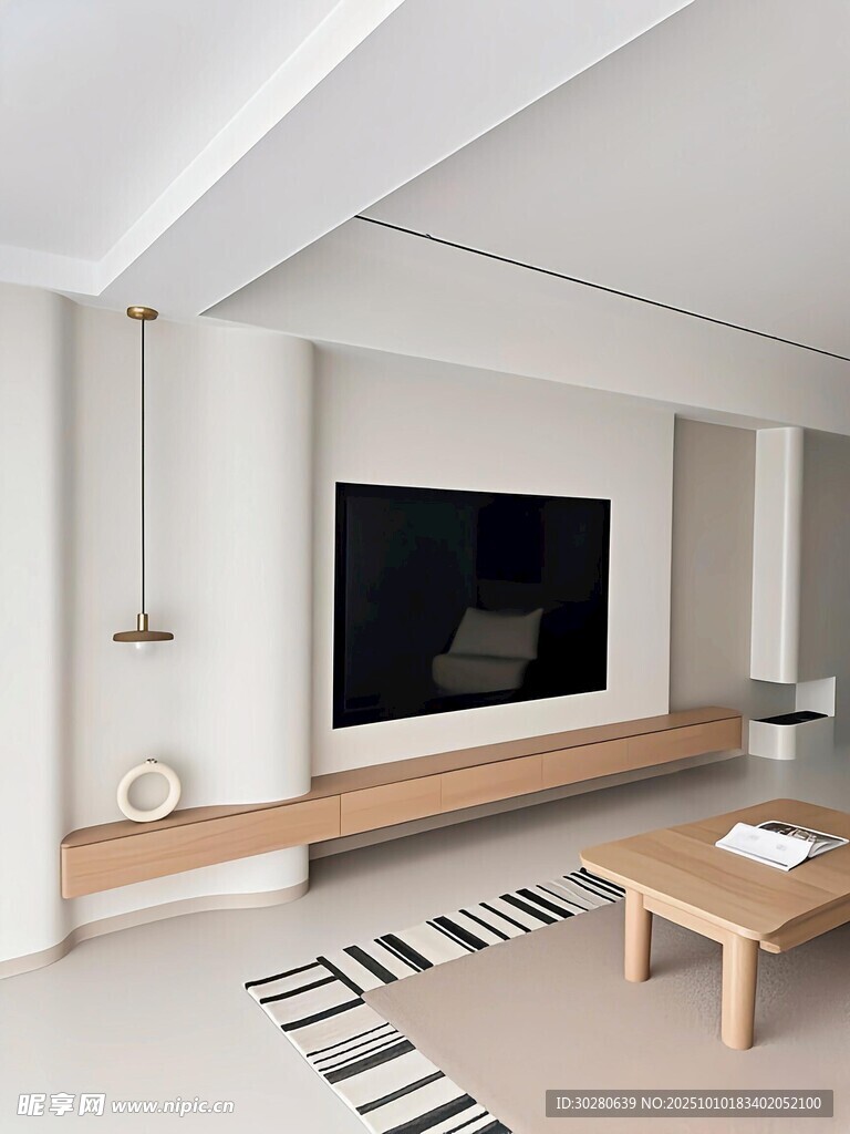 电视背景墙 客厅效果图 电视墙