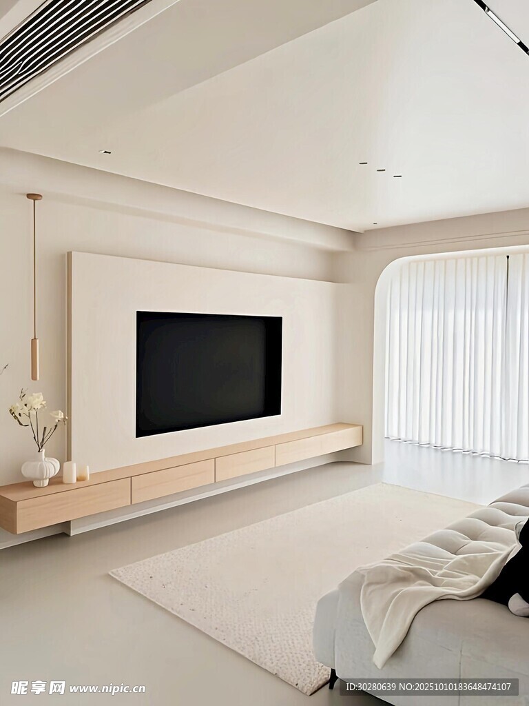 电视背景墙 客厅效果图 电视墙