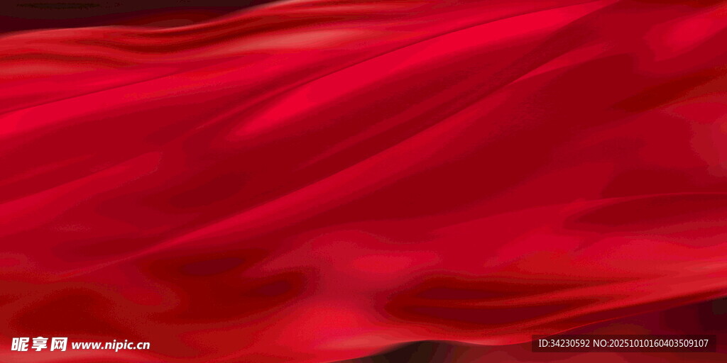红色背景