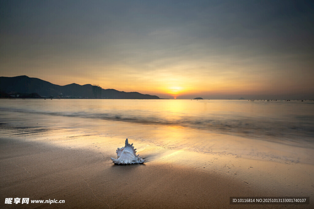 海边日暮