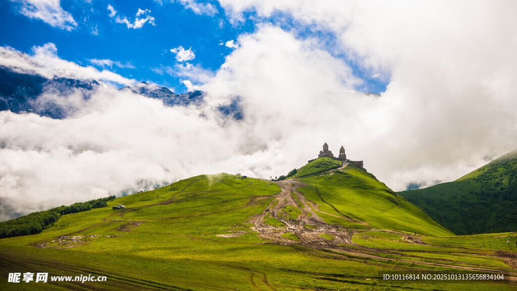 青山风光