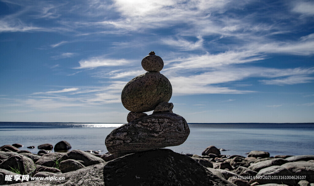 海边