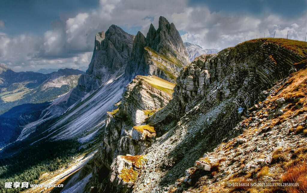 高山美景