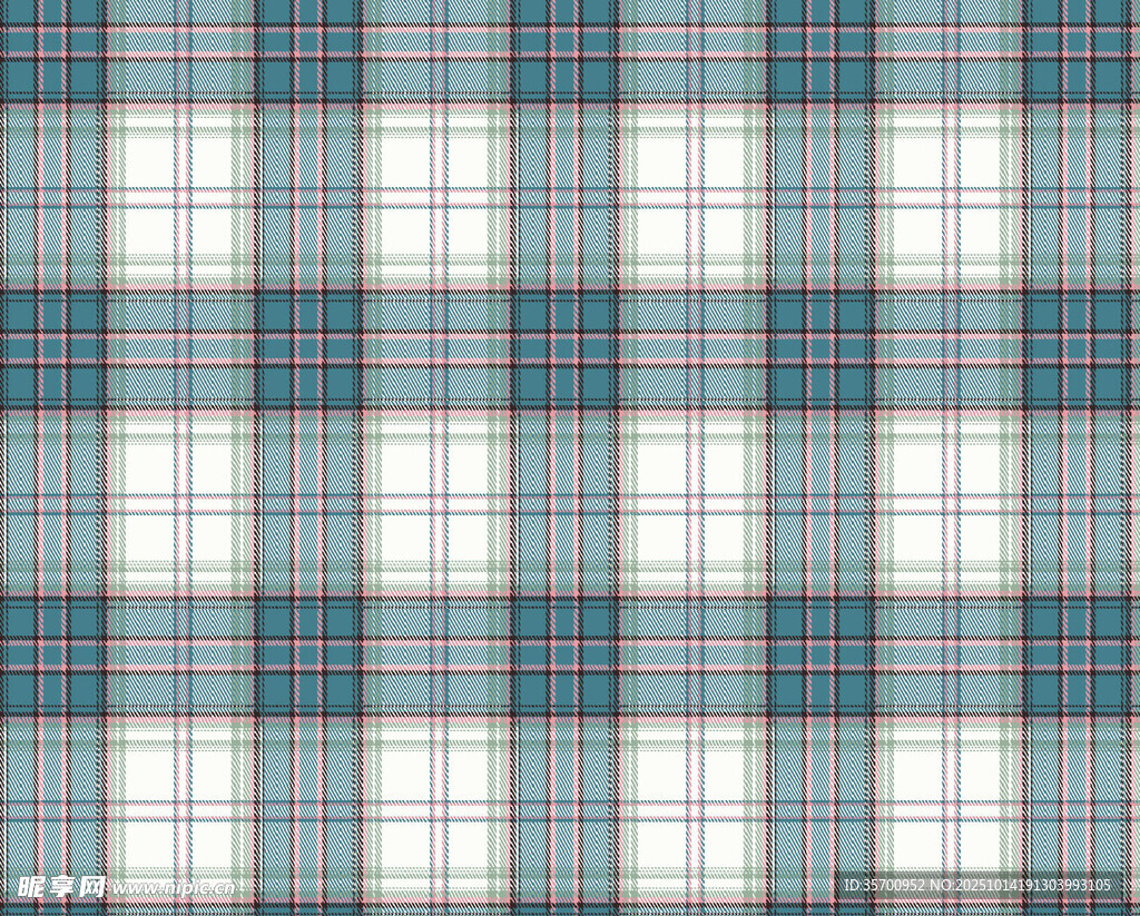 清新格子图案纹理背景