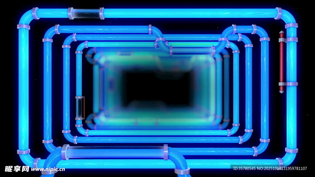 炫酷舞台LED背景素材