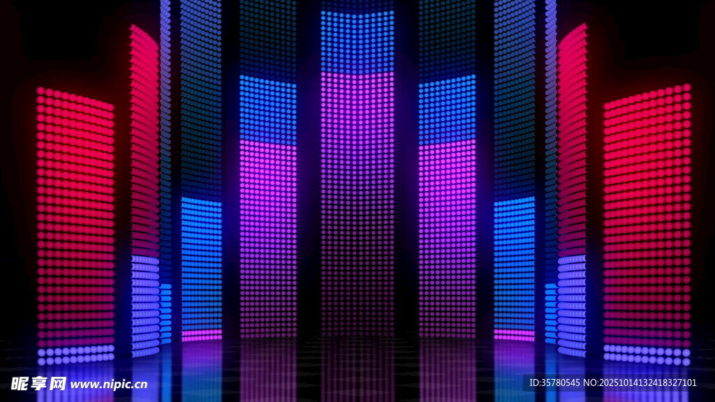 炫彩灯光舞台场景