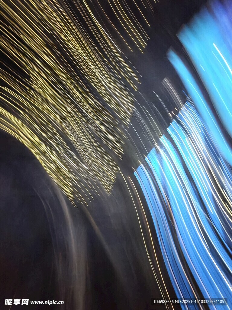 动感光线抽象艺术画面