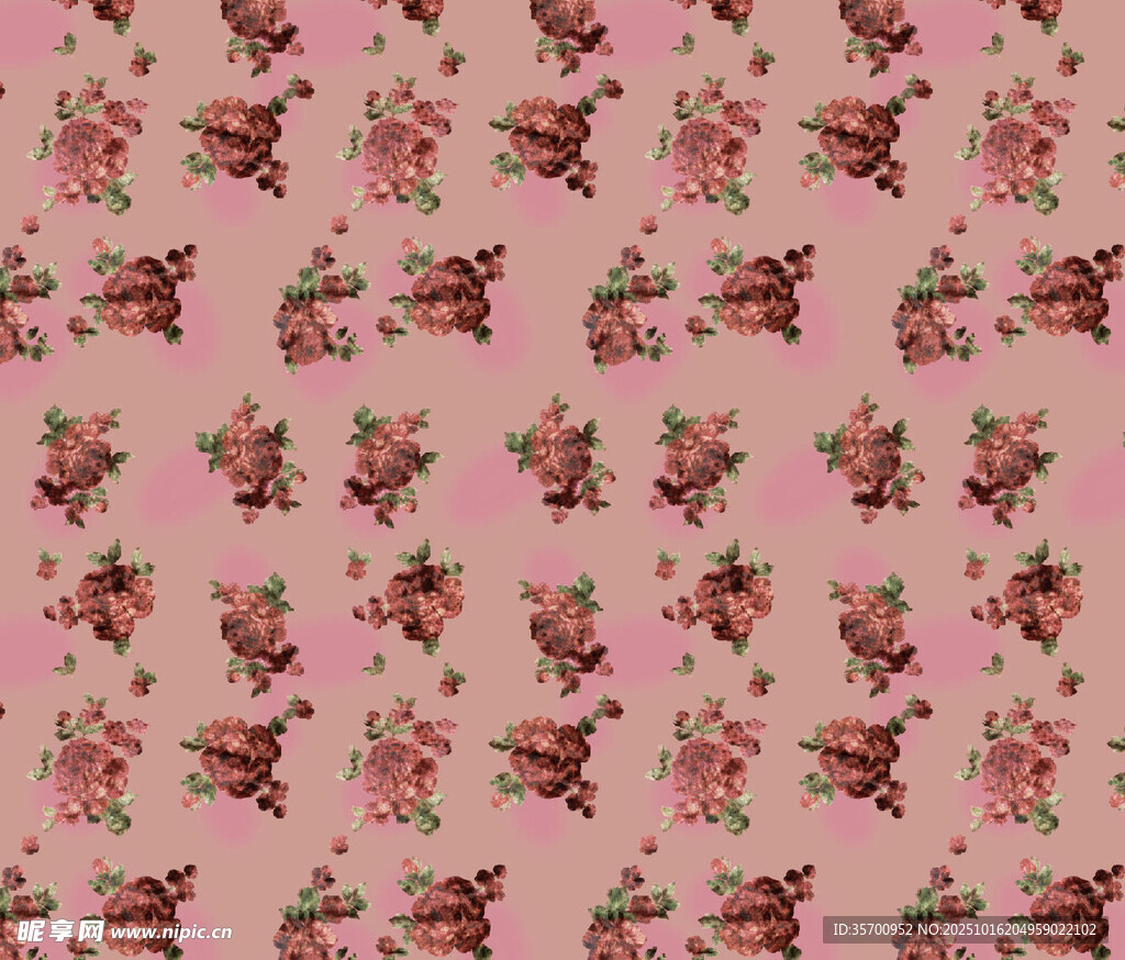 粉色花卉图案纹理背景