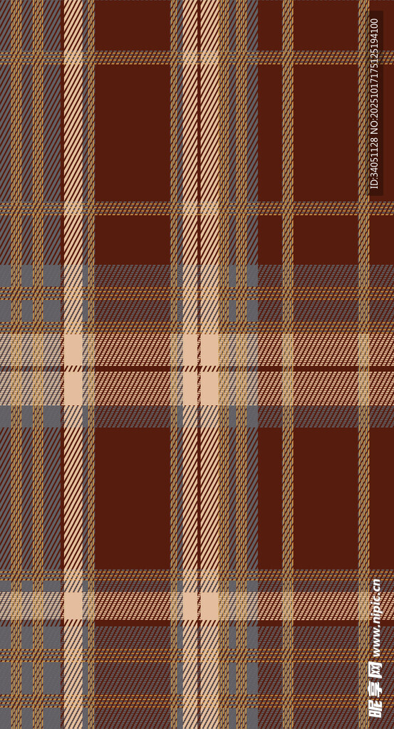 复古格子图案纹理背景