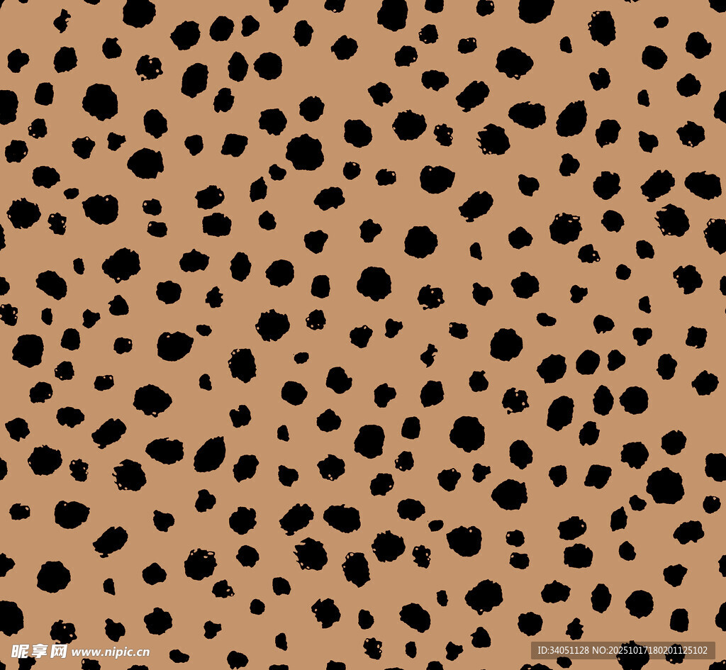 豹纹图案背景纹理