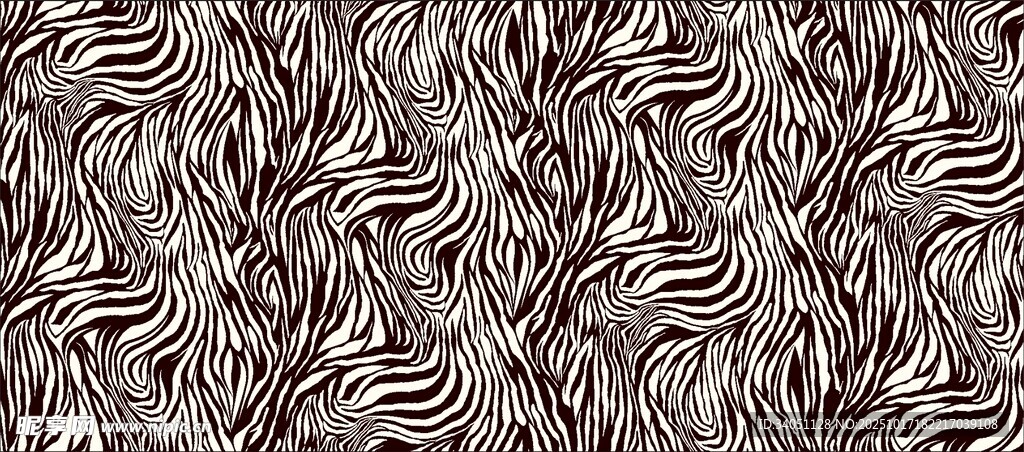 斑马纹图案纹理背景