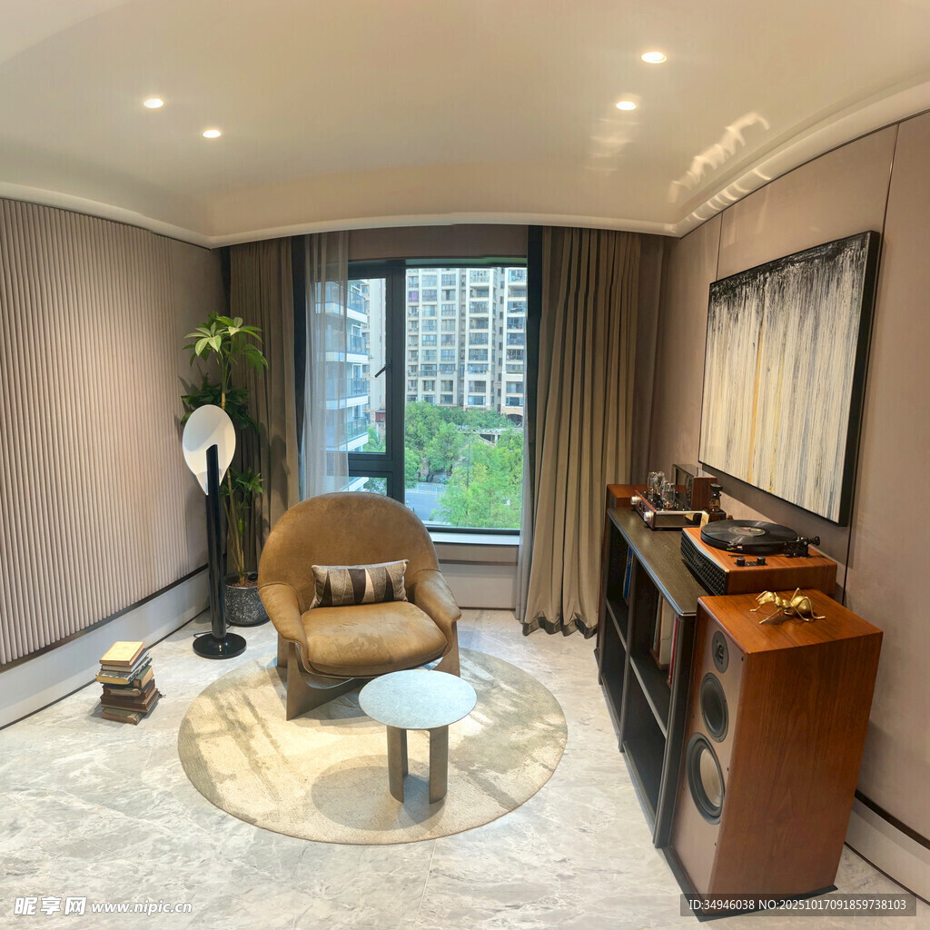 现代简约风舒适客厅一角