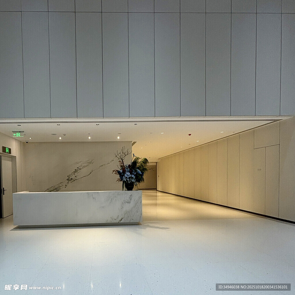 现代简约风格大厅前台