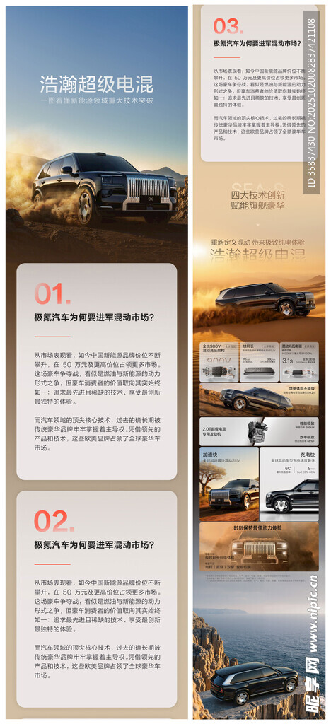 问答问卷长图 汽车类