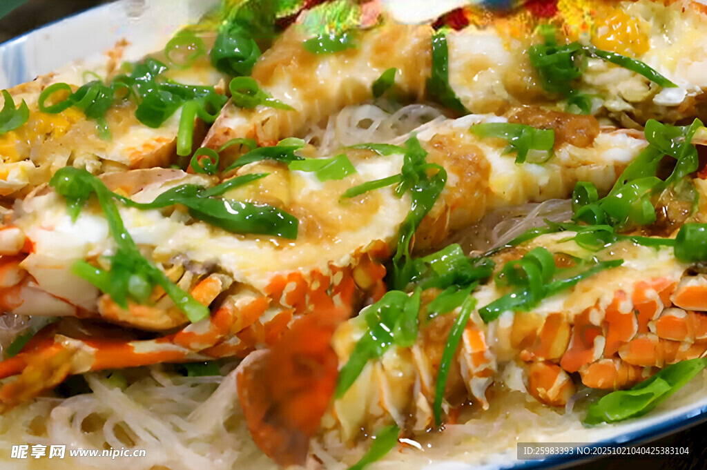 蒜蓉粉丝蒸龙虾