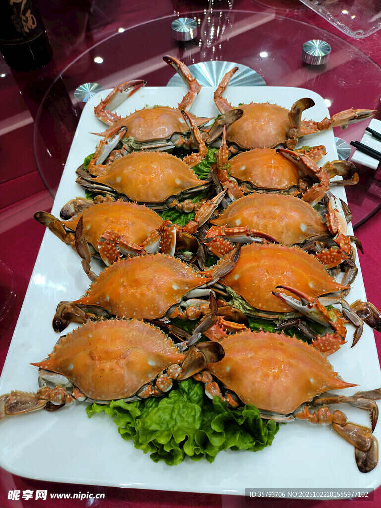 一盘美味大闸蟹