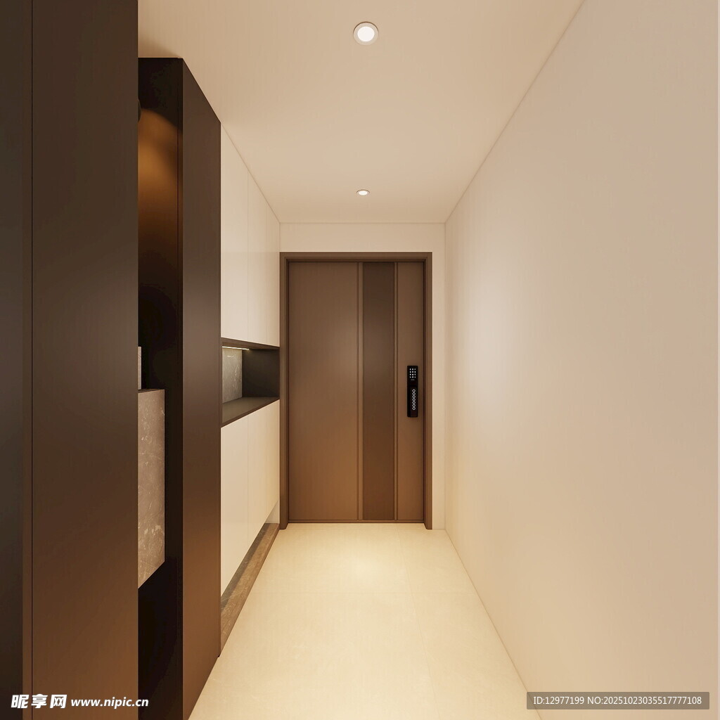 现代简约风格室内走廊