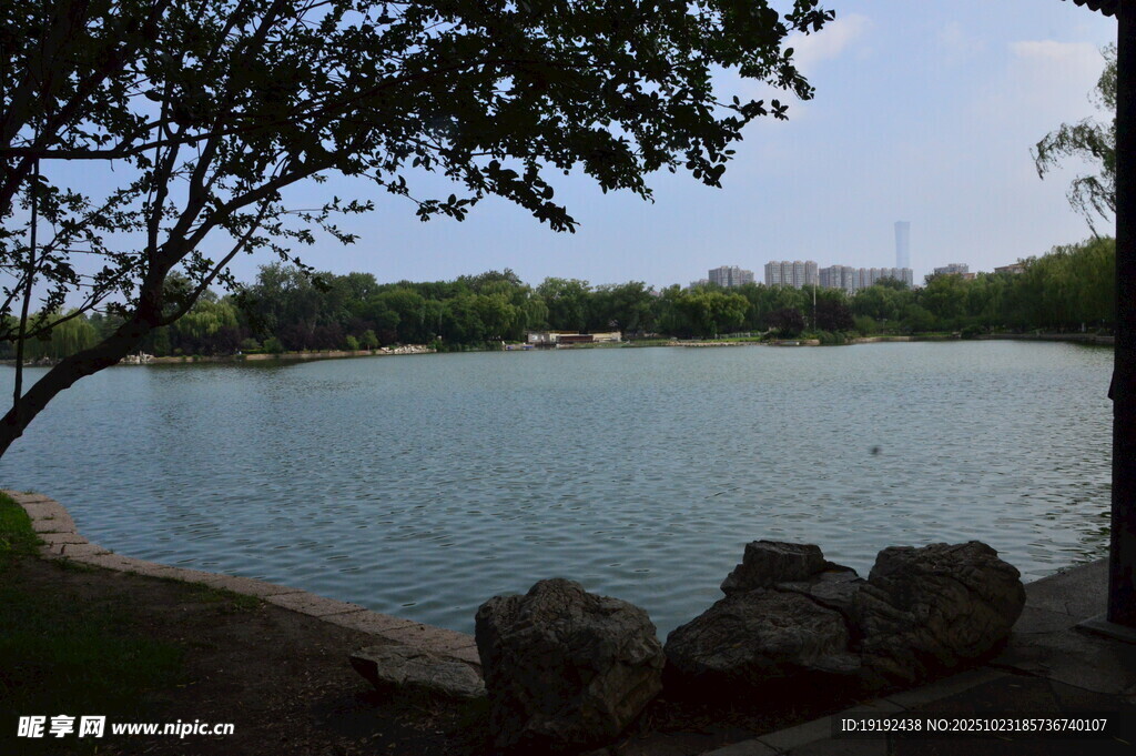  龙潭中湖风景 