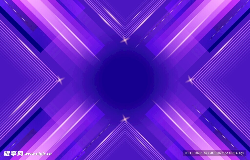 紫色炫光交叉背景图案