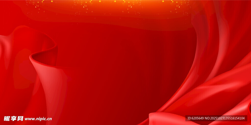 红色绸缎背景纹理