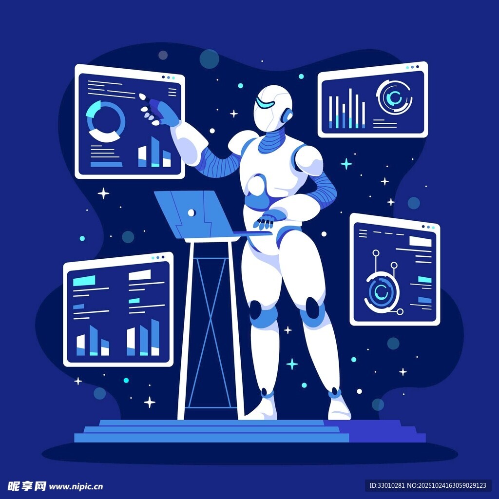 机器人操控数据展示界面