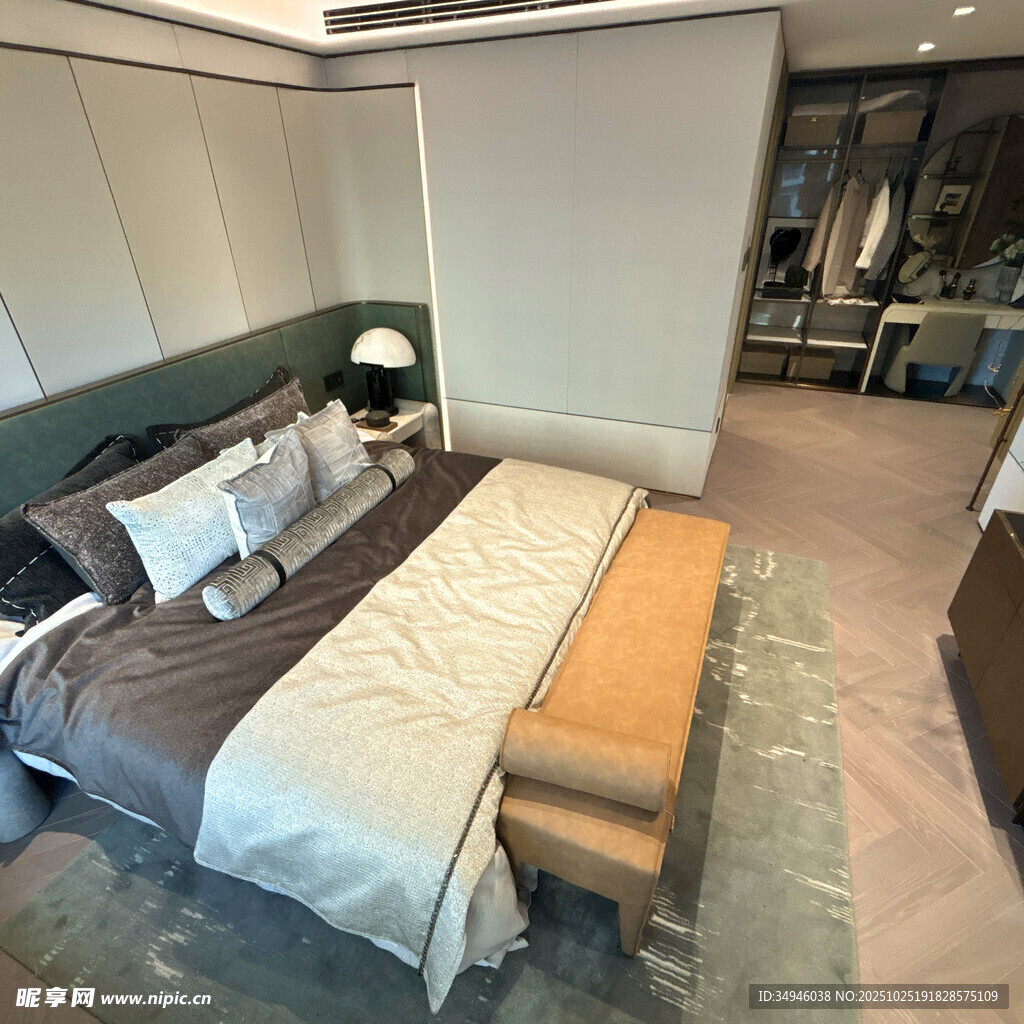 现代简约风格卧室空间