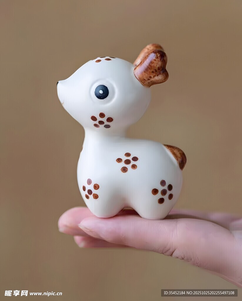 小鹿摆件