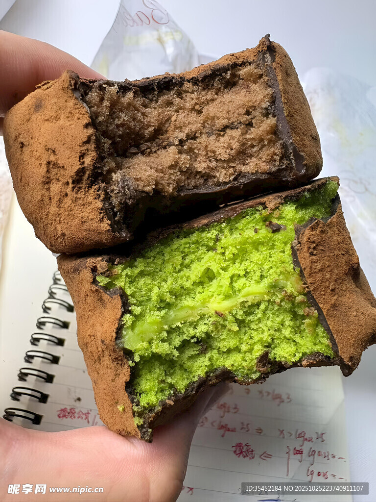 巧克力抹茶蛋糕
