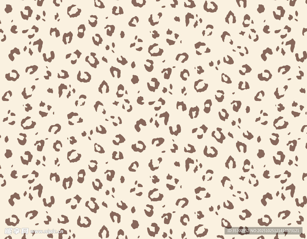 豹纹杏底图案背景