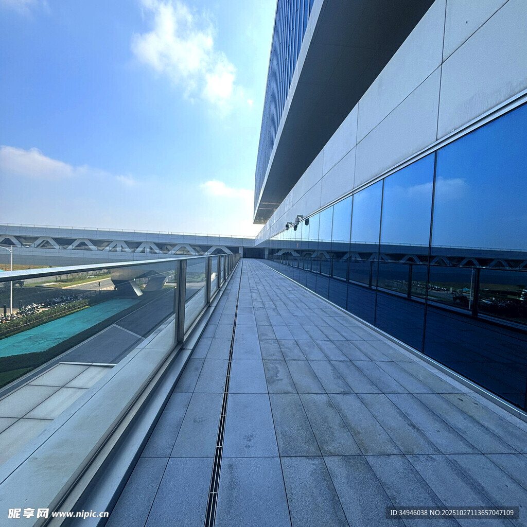 现代建筑户外露台景观