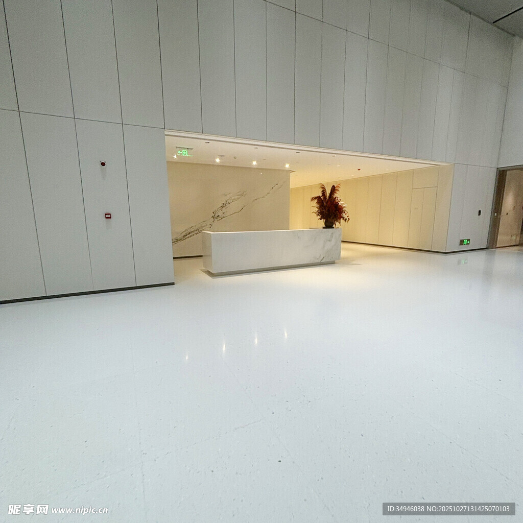 现代简约风格的室内接待区