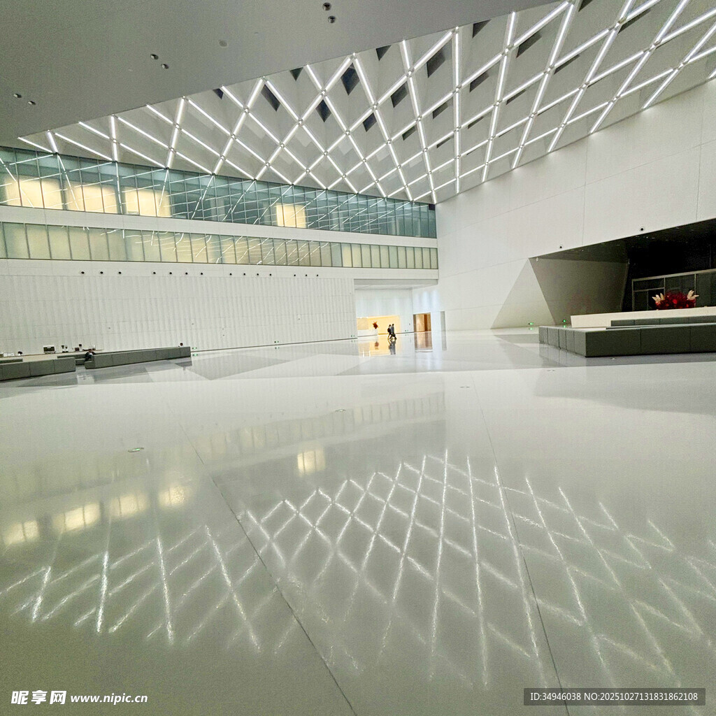 现代几何风格室内空间