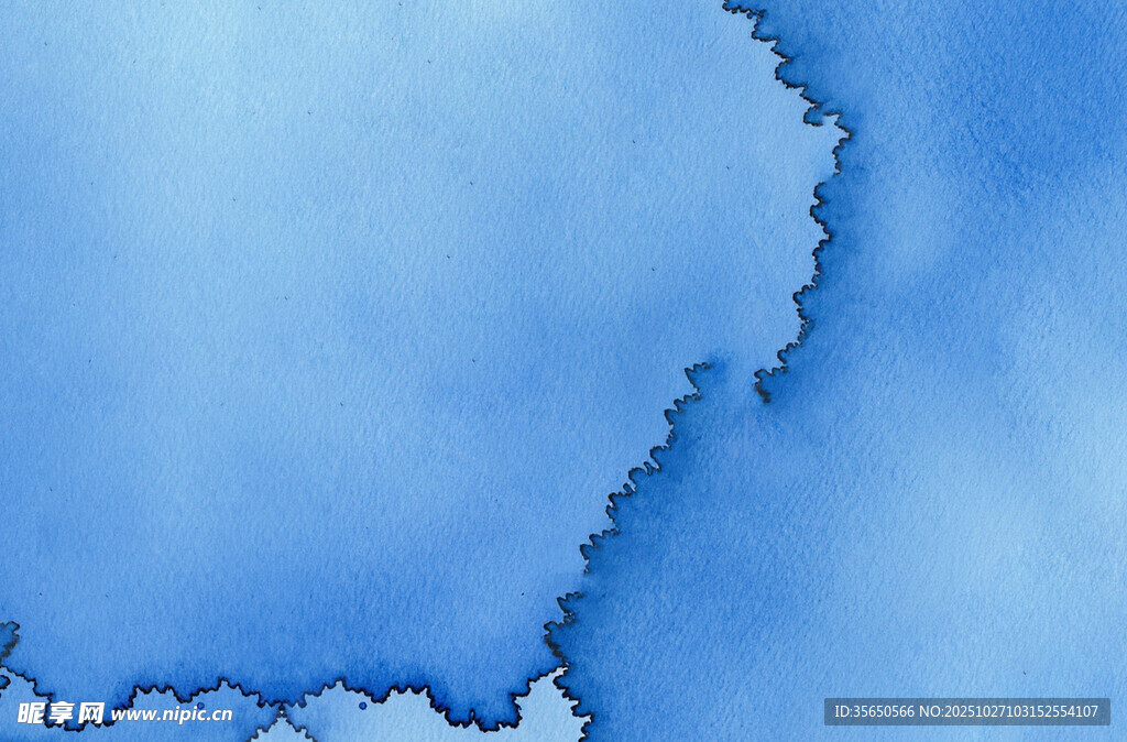 蓝色渐变天空纹理背景